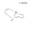 Unique Bargains Stainless Steel Quick Lock Design Fishing Snaps 100 Pcs - 3 of 4