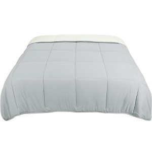 PiccoCasa Comforter Lightweight Quilted Down Duvet Insert with 6 Corner Tabs - 1 of 4