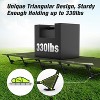 WARMOUNTS 28In Wide Folding Camping Cot Portable Sleeping Cot - 4 of 4