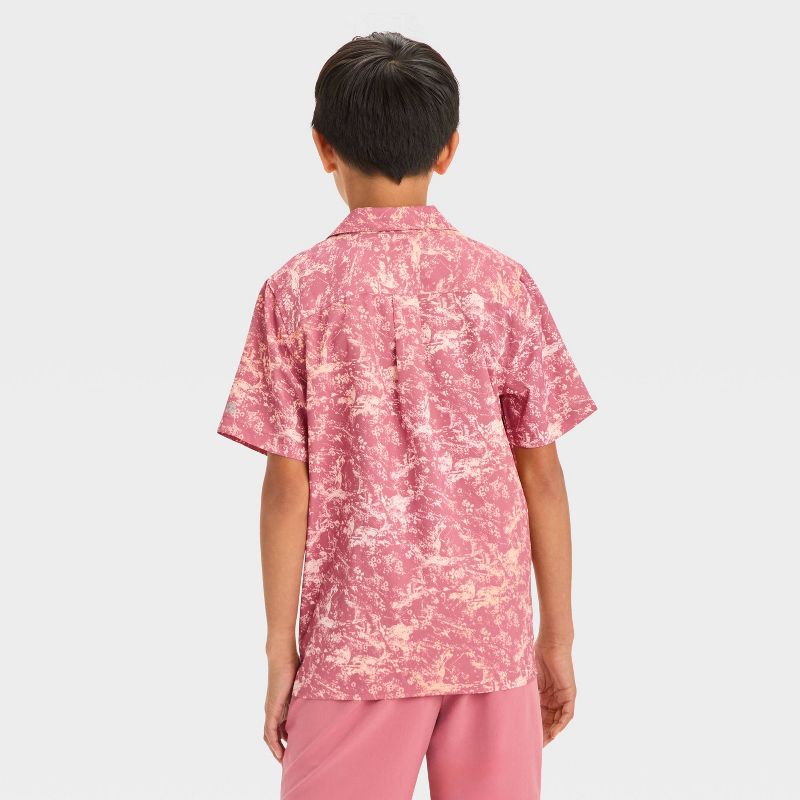 Boys' Printed Woven Shirt - All In Motion™, 2 of 4