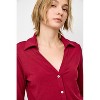 WEST K Women's Amaya Rib Knit Button Down Collar Top - 4 of 4