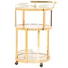 Rio 3 Tier Round Bar Cart - BCT8002 - Safavieh - 3 of 4
