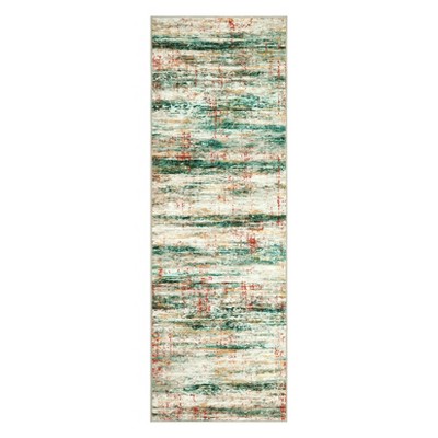 Modern Abstract Soft Non Slip Bedroom Rugs Low Pile Washable Carpet for Living Room
