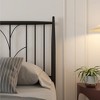 Jojoka Full Size Metal Platform Bed Frame with Vintage Headboard, Noise-Free Steel Slats, 12.2” Storage Space, No Box Spring Needed, Easy Assembly - 4 of 4