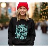 Simply Sage Market Women's Graphic Sweatshirt Season To Be Merry - 2 of 4