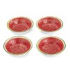 The Lakeside Collection Melamine Watermelon Soup Bowls for Meals and Snacks - Set of 4 4 Pieces - 4 of 4