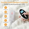 Heating Blanket, Thick Tufted Soft Electric Blanket with Heat and Timer Settings, Machine Washable Heating Blanket, Warm Blanket Gift, House Warming - 4 of 4