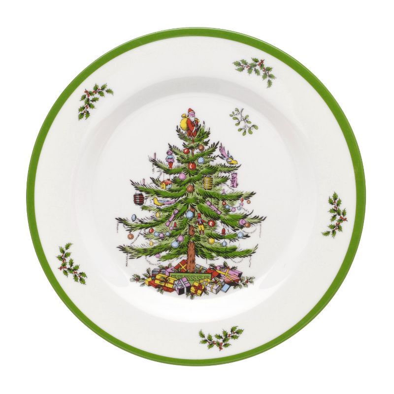 Spode Christmas Tree Melamine Salad Plates, Set of 4, 2 of 7