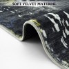 Abstract Area Rug Oriental Throw Rugs Modern Distressed Rug For Living Room, - image 4 of 4