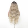 Jessie's Wig 26 Inch Ombre Blonde Long Wavy Wig 13x3.5 Synthetic Lace 1 Pc/Pack - 3 of 4