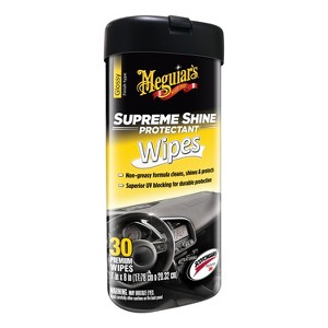 Meguiars 25ct Supreme Shine Wipes - 1 of 4