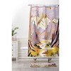 Deny Designs 83 Oranges Lavender Mountains Shower Curtain - 3 of 3