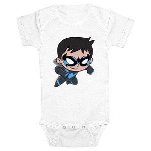 Infant's DC Super Friends Chibi Nightwing Bodysuit - 1 of 3