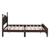 KTMBDW Full Size/Queen Size Wood Platform Bed Frame with Headboard,Retro Style Platform Bed with Wooden Slat Support, No Box Spring Needed - 4 of 4
