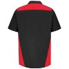 Red Kap Men's Short Sleeve Tri-Color Shop Shirt - 2 of 4