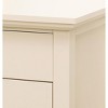 NicBex Two-Drawer Nightstand Bedside Table with Solid Legs End Table with Metal Handles for Living Room, Bedroom - 3 of 4