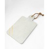 Lexi Home Marble Collection 15 in. Rectangle Charcuterie Board - White - 2 of 4