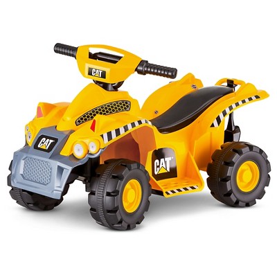 kid trax cat 6v quad ride on