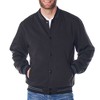 Alpine Swiss Tyler Mens Varsity Baseball Jacket Casual Letterman Bomber Jacket - 3 of 4