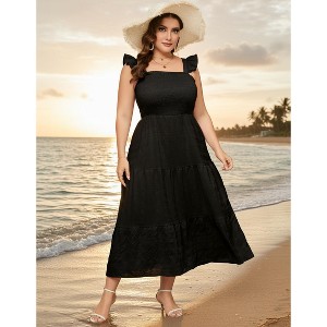 ice formal dresses Plus-Size Strapless Sweetheart Prom Dress CL7496C Burgundy / 16 main image 0