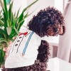 Parisian Pet 'Suspender' Dog Shirt – Formal Outfit for Dogs & Cats, Light Blue - 4 of 4