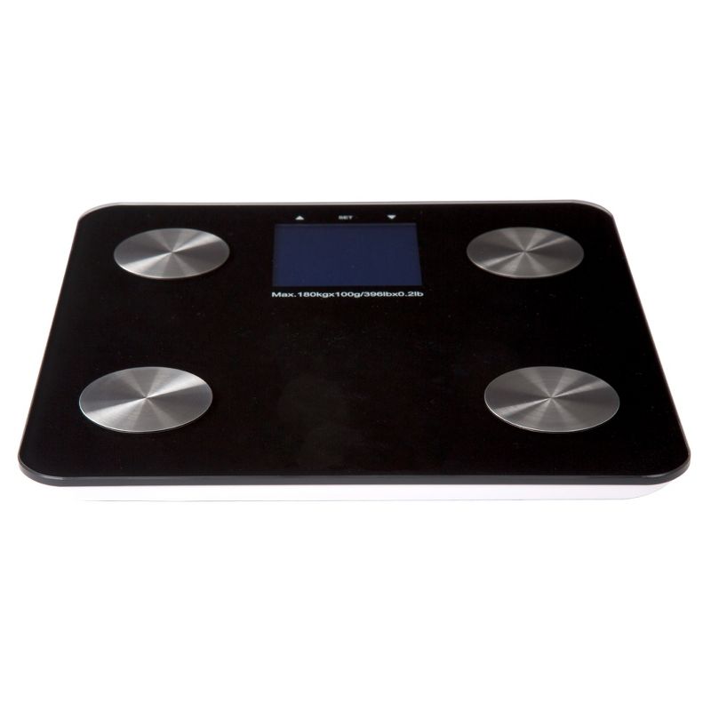 Fleming Supply 7-Function Digital Body Fat Scale – Black, 3 of 4
