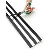 Teacher Created Resources Straight Rolled Border Trim 3" x 50' Black/White Stripes 3/Pack - 3 of 3