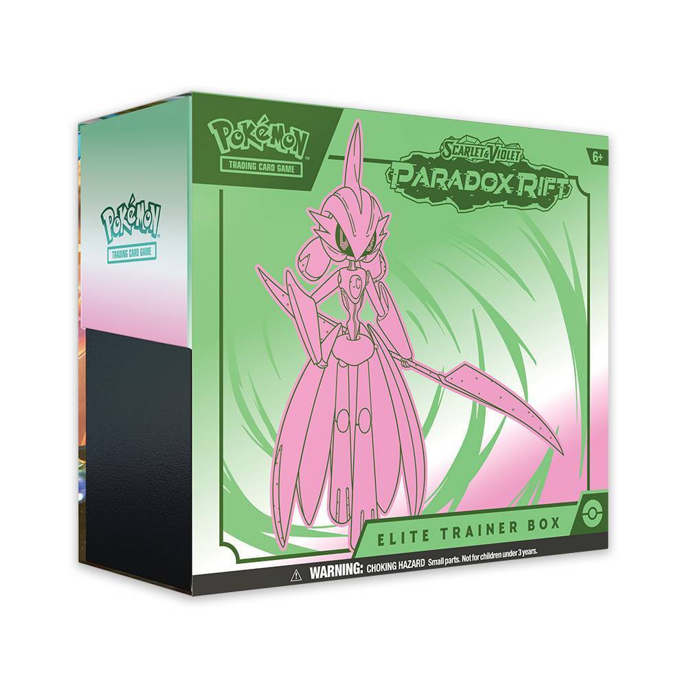 Pokémon Trading Card Game: Scarlet & Violet—Paradox Rift Elite Trainer Box – Iron Valiant