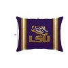 NCAA LSU Tigers Standard Stripe Logo Bed Pillow - 2 of 3