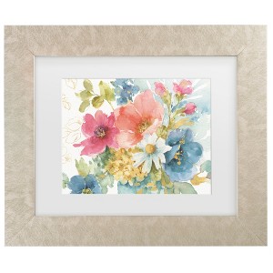 Trademark Fine Art - Lisa Audit My Garden Bouquet I Matted Framed Art - 1 of 4