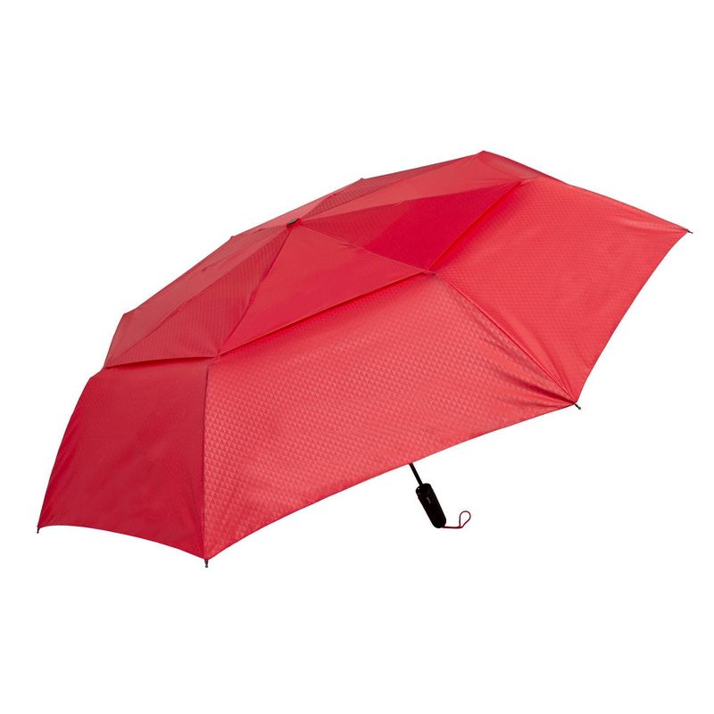 ShedRain Jumbo Air Vent Auto Open/Close Compact Umbrella, 2 of 6