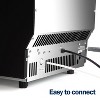 Simzlife Commercial Ice Maker, Stainless Steel, 200Lbs/Day, Ice Machine, 65Lbs Storage, Smart Control, for Party/Hotel/Bar, self-cleaning, Silver - 4 of 4