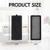Nispira 38060 True HEPA Active Carbon Filters Replacement for Silentnight 38060 Air Purifier and Netta Air Purifier 28W, 4 Sets - 3 of 4