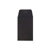 JAM Paper #1 Coin Business Envelopes 2.25 x 3.5 Black Bulk 1000/Carton (352527801C) - 2 of 4