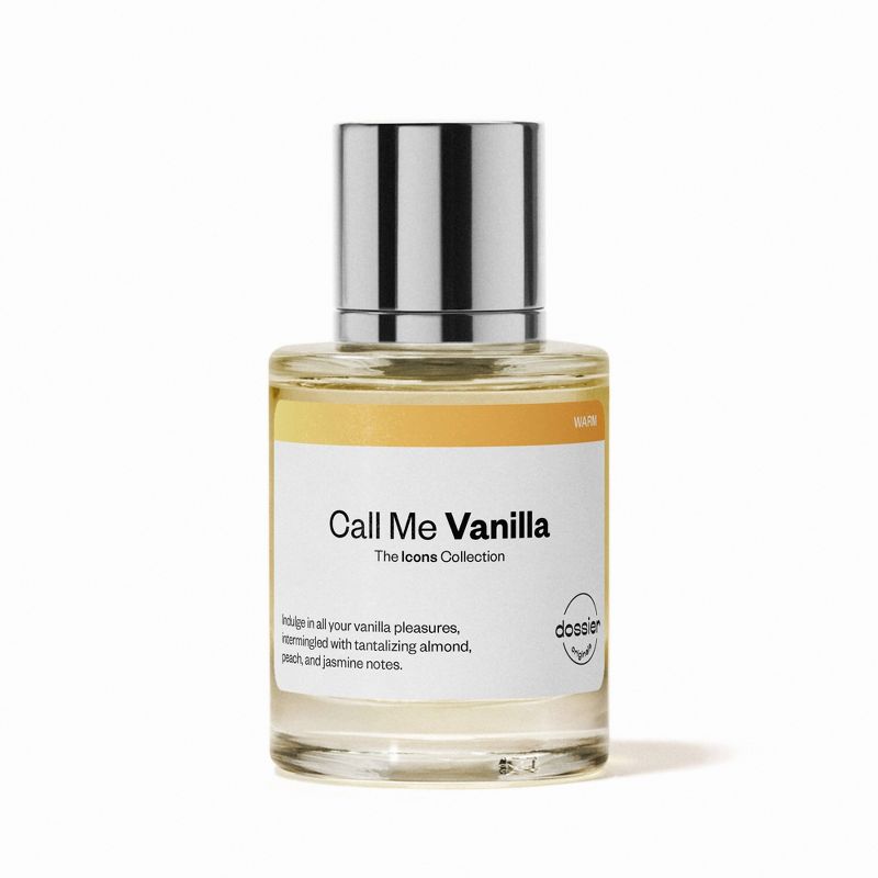 Dossier Body Perfume - Call Me Vanilla - 50ml: Paraben-Free, Phthalate-Free, Vegan, Spray