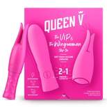 Queen V The VIP & The Wingman Slip on Soft Touch Silicone Vibrator