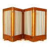 Cardinal Gates 4PG 4-Panel Freestanding Pet Gate - Adjustable Wooden Dog Gate - 2 of 4