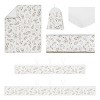 Sweet Jojo Designs 6p Boy Girl Gender Neutral Unisex Crib Bedding + BreathableBaby Breathable Mesh Liner Anti Bumper Pad Botanical White Beige - 2 of 4