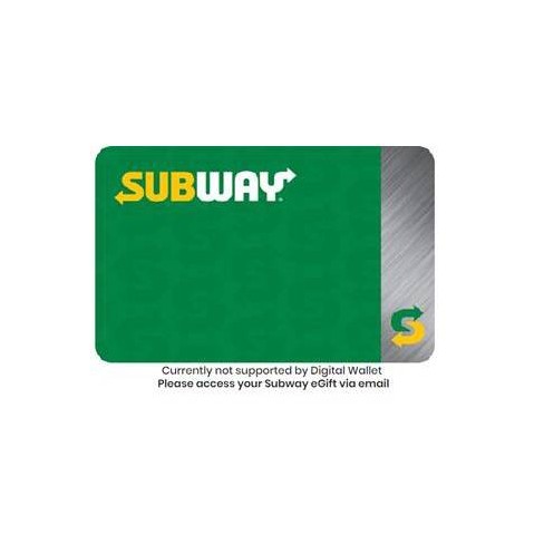 Subway Gift Card 15 Email Delivery Target - digital roblox gift card $15