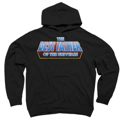 Adult Design By Humans The Best Father of the Universe By Melonseta Pullover Hoodie