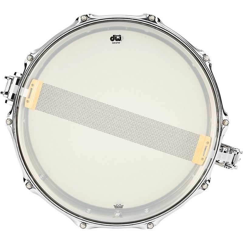 DW Collector's Series Stainless Steel Snare Drum With Chrome Hardware 14 x 6.5 in. Polished, 2 of 6