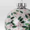 100mm Christmas Holly Leave Confetti Ball Ornament - Wondershop™ - 3 of 3