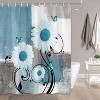 LunaLulinlk Floral Flower Shower Curtain - 2 of 3