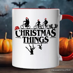 Christmas Things Retro Mug, Handmade Soft Holiday Gift | OrnamentallyYou - 1 of 4