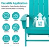 GARPROVM Upgraded Folding HDPE Adirondack Chair Weather-Resistant Outdoor Patio Chair - 3 of 4