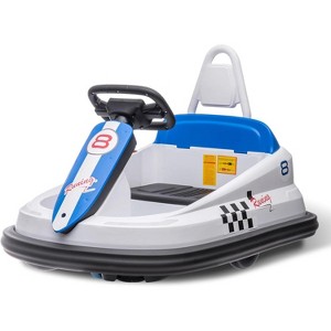 6V Bumper Car for Toddlers, 1.9 MPH Max Speed, Steering Wheel, 360 Degree Spin, 2-Speeds, Lights, Music & Horn - 1 of 4
