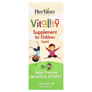 Herbion Naturals Vitality Supplement For Children, With Natural Honey, 5 fl oz (150 ml) - 1 of 4