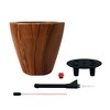 JUJABU 2-Pack Smart Self-Watering Planters - Round Cone Design, Indoor & Outdoor Use - 2 of 4