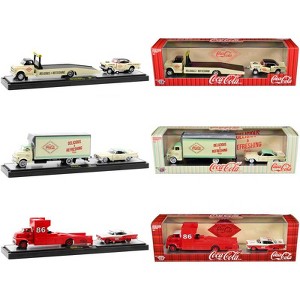 Auto Haulers "Coca-Cola" Set of 3 pieces Release 20 Limited Edition to 8400 pieces Worldwide 1/64 Diecast Models by M2 Machines - 1 of 4