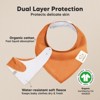 8pk Organic Baby Bandana Bibs, Baby Drool Bibs for Baby Boy, Girl, Baby Bibs for Infant, Newborn - 2 of 4